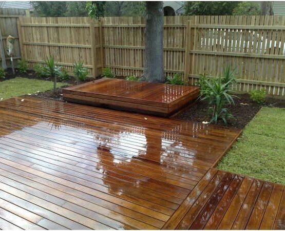 Merbau-decking